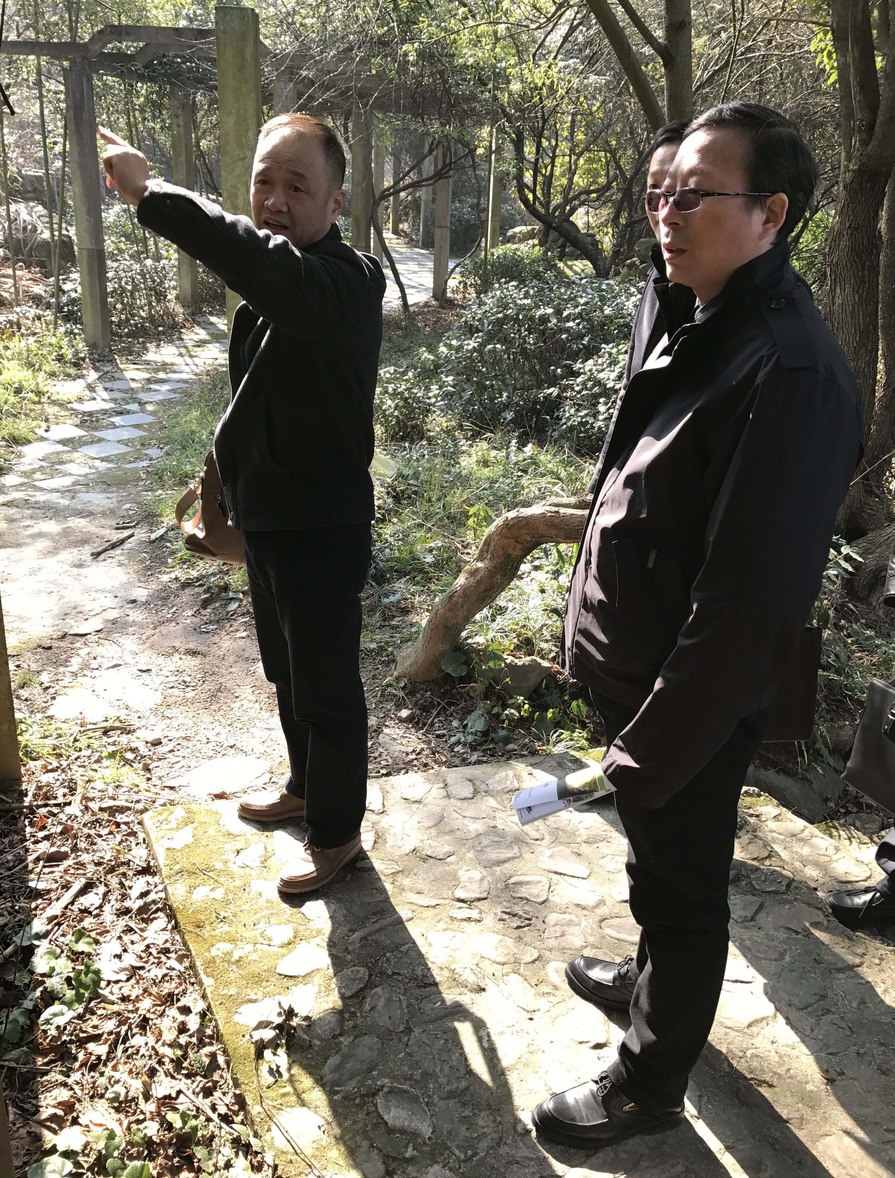 文旅集团赴庐山东林大峡谷景区调查