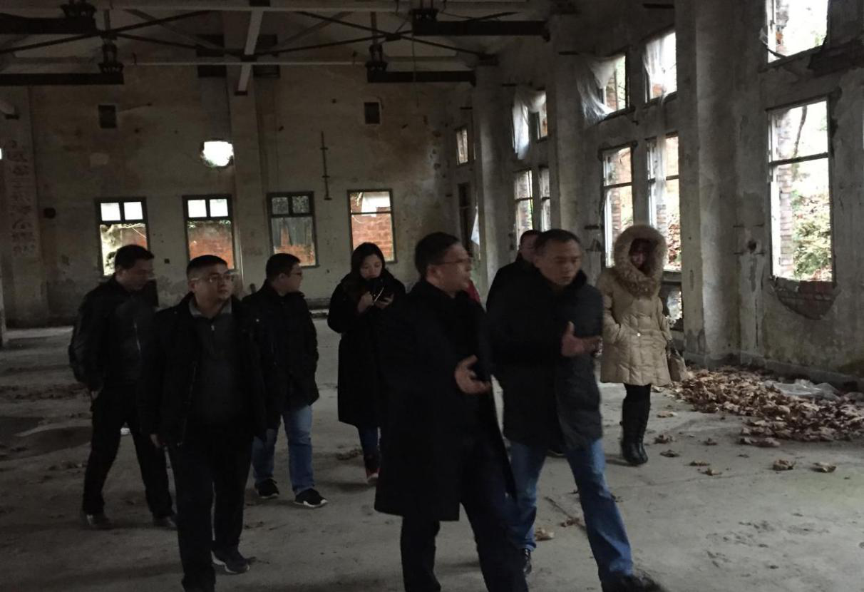 市文旅集团辅导陪同丽江中证本钱治理有限公司一行调查重点项目