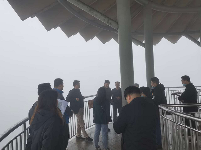 三部门结合调度天花井景区，，，全力以赴推动4A创建工作