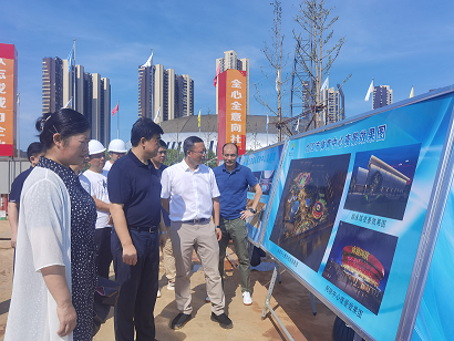 市政协主席占勇一行赴市文旅集团  发展实地调研