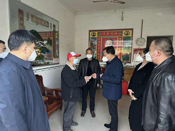 市当局副市长杜少华到司马村 走访慰问并调研村落振兴工作