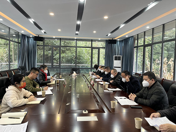 濂溪区当局与市文旅集团结合推动天花井景区4A创建工作
